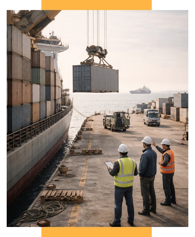 Морские перевозки грузов по миру от 45545 р. | СетСервис-Бтс