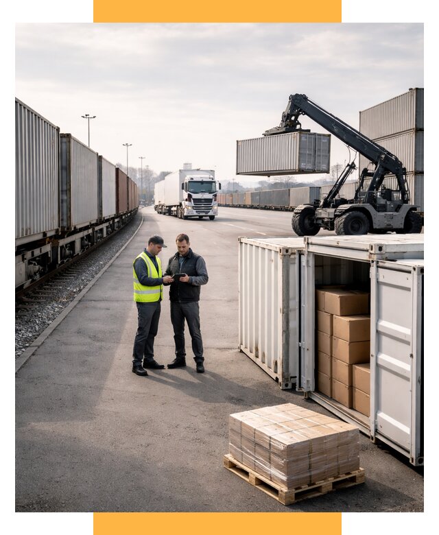 Международные мультимодальные перевозки от 45545 р. | СетСервис-Бтс