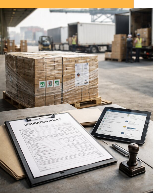 Страхование международных грузов от 3542 руб, полная защита