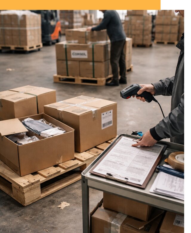 Сборные грузы из Китая: доставка, склад и таможня от 18218