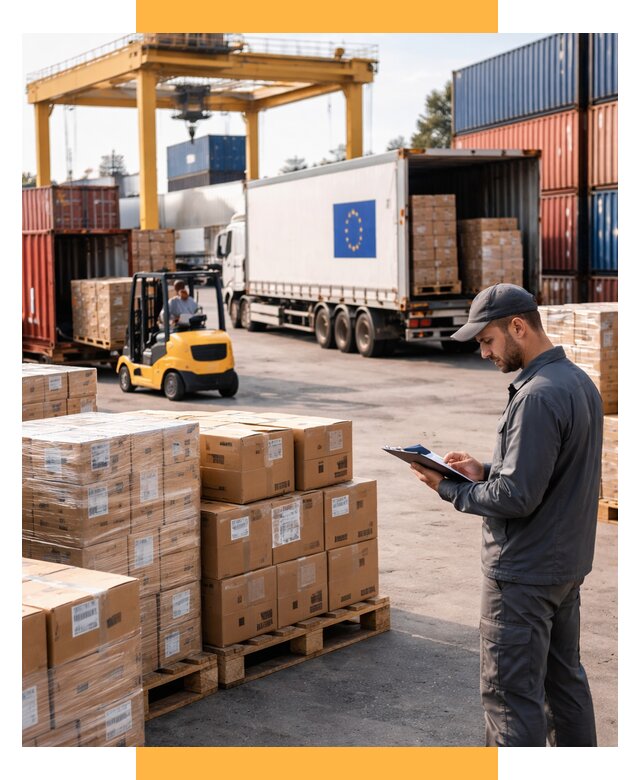 Доставка грузов из Европы от 12145 р., логистика СетСервис-Бтс