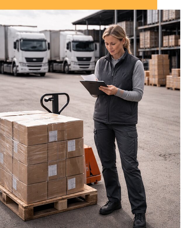 Доставка грузов из Европы к дверям клиента от 12145 руб