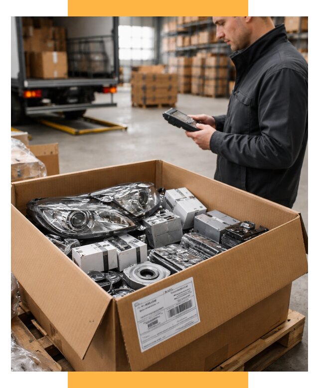 Доставка автозапчастей из Европы под ключ от 12651 р. | СетСервис-Бтс