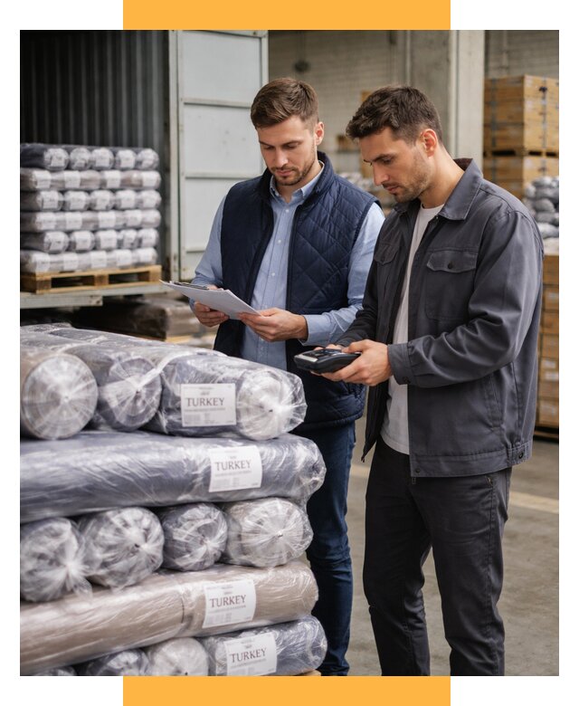 Доставка текстиля из Турции от 45545 р. под ключ, СетСервис-Бтс