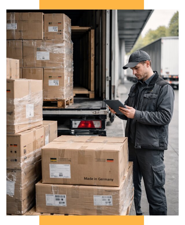 Доставка грузов из Германии от 45545 р. быстро - СетСервис-Бтс