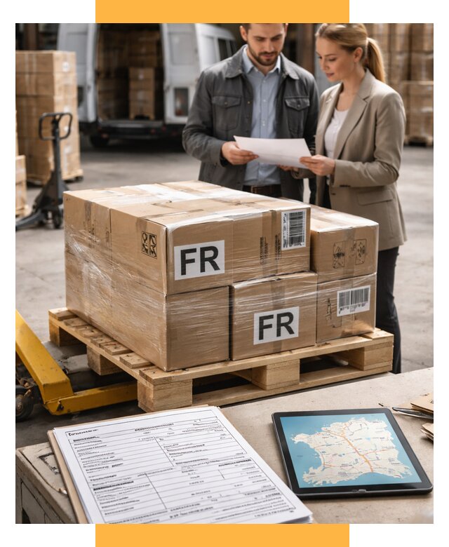 Доставка грузов в Францию от 25303 р., логистика СетСервис-Бтс