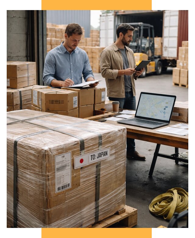 Доставка грузов в Японию от 25303 р., логистика СетСервис-Бтс