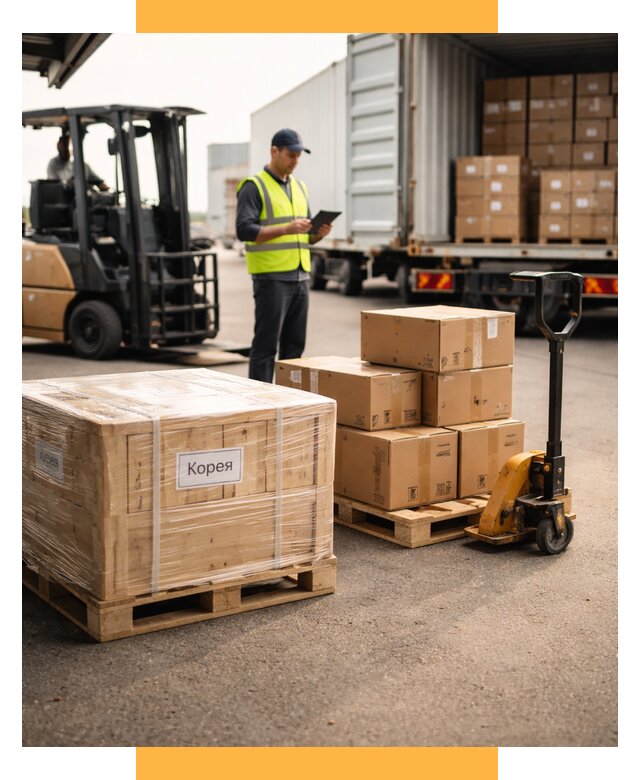 Доставка грузов в Корею из России от 35424 р. | СетСервис-Бтс