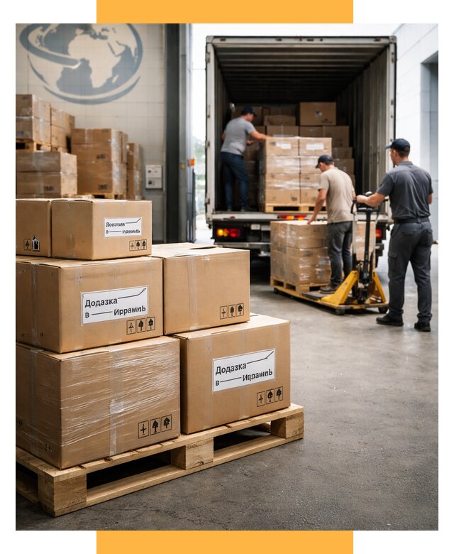 Доставка грузов в Израиль и экспорт от 45545 р. СетСервис-Бтс