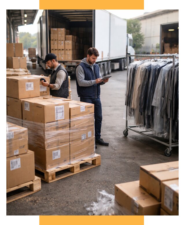 Перевозка и доставка одежды из Китая от 7591 р., СетСервис-Бтс