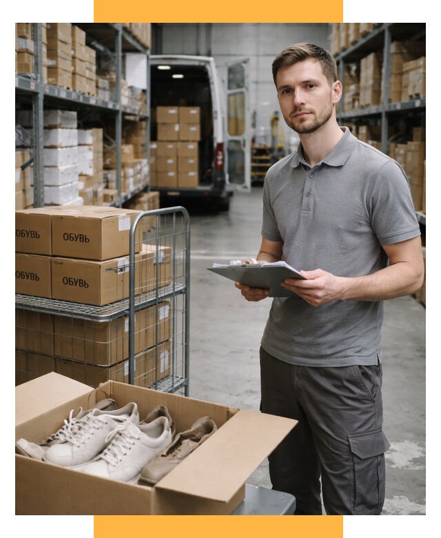 Доставка обуви из Китая и Турции от 4554 р. СетСервис-Бтс