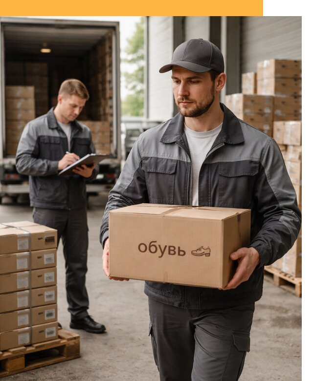 Международная перевозка обуви с таможенным оформлением от 4554