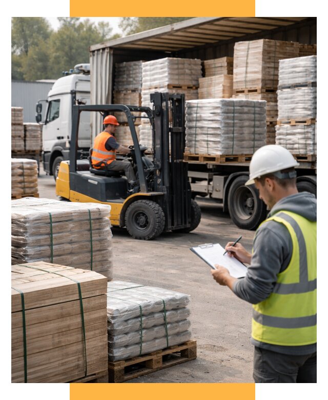 Перевозка строительных материалов от 5567 р. | СетСервис-Бтс