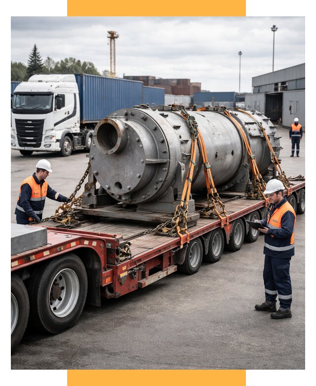 Перевозка тяжеловесных грузов под ключ от 151815 р. | СетСервис-Бтс