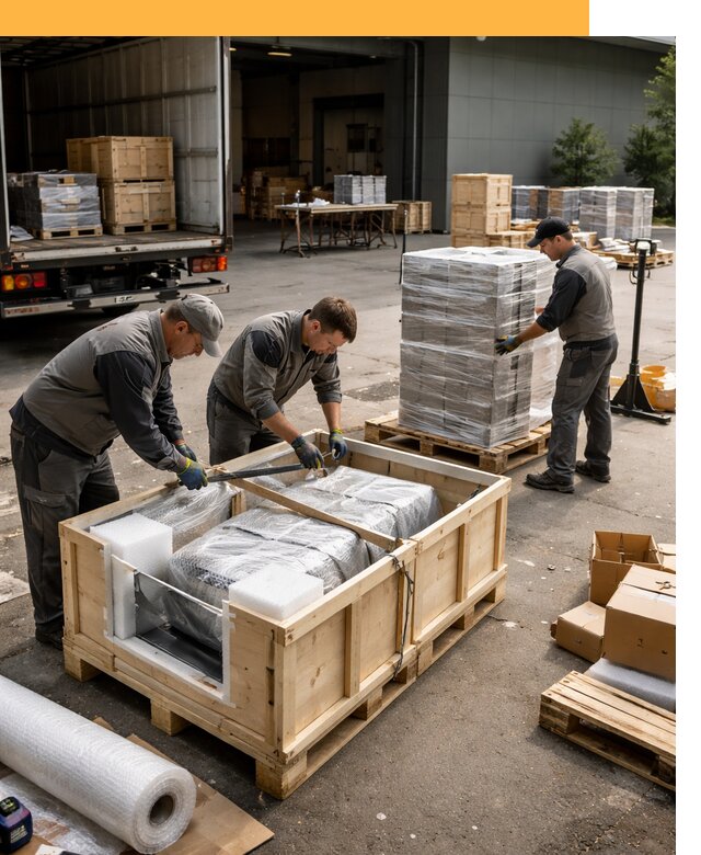 Перевозка выставочных грузов по миру от 25303 руб за м2 с таможней