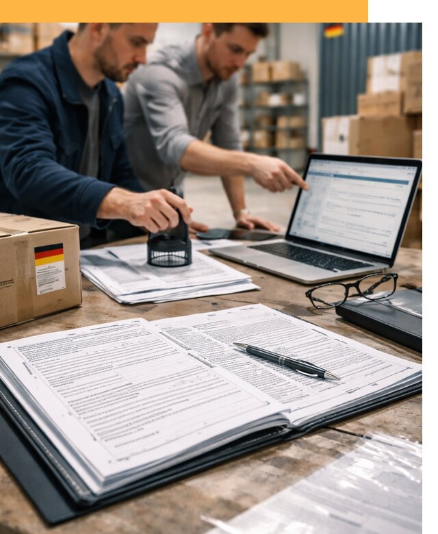 Таможенное оформление грузов из Германии от 9109 руб.