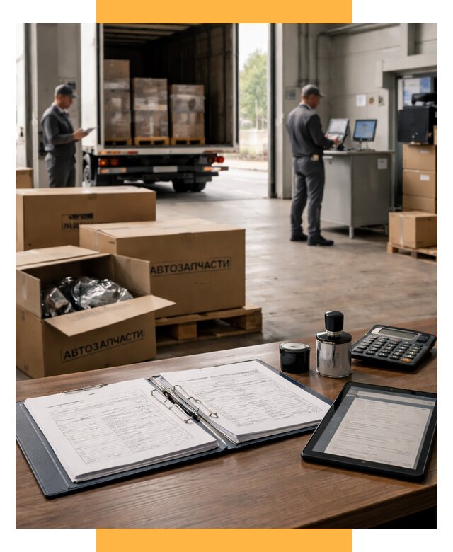 Таможенное оформление автозапчастей под ключ от 8603 р., СетСервис-Бтс