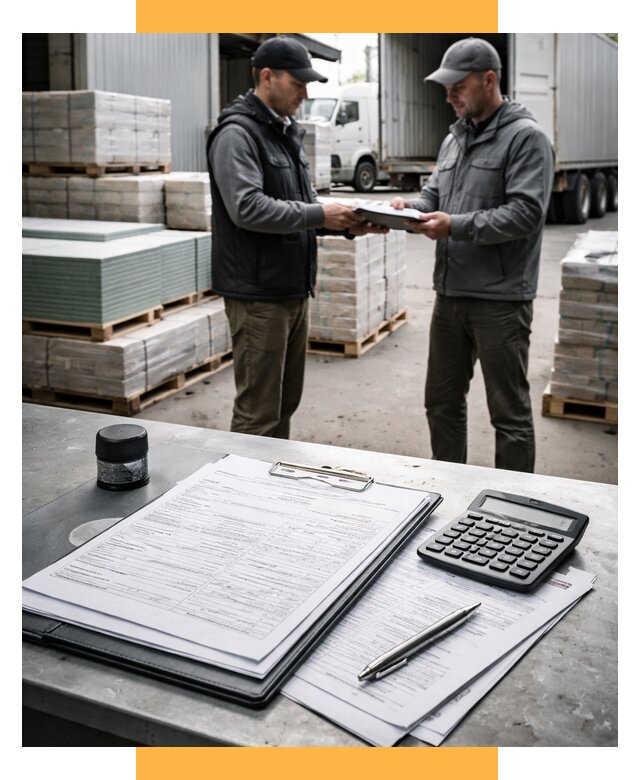 Таможенное оформление стройматериалов от 8603 р. | СетСервис-Бтс