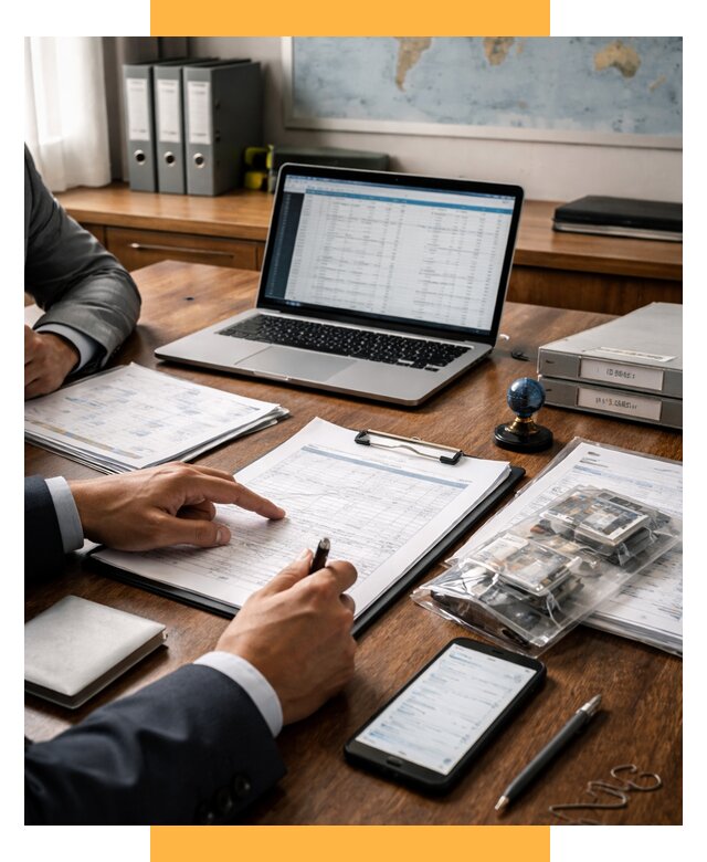 Проверка поставщика за рубежом от 8603 р. | СетСервис-Бтс аудит