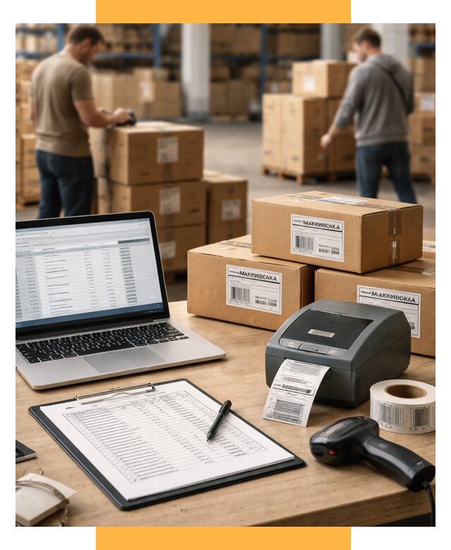 Маркировка импортных товаров от 4554 р. под ключ, СетСервис-Бтс