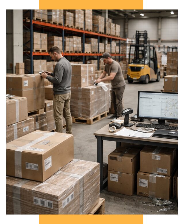 Склад консолидации в Европе от 6579 р., услуги СетСервис-Бтс